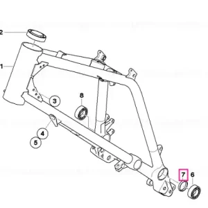 Garnitura arbore 15X35X6 - BMW Motorrad Ofertă de sezon