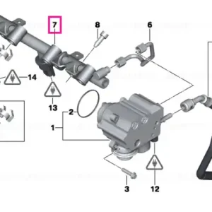 Injection tube - BMW - Mini Preț mic
