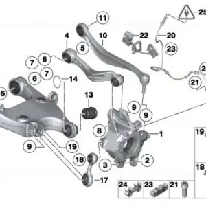Right swing part - BMW Livrare expres