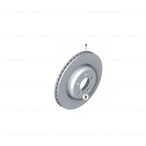 Disc frână ventilat 312X24 - BMW Comandă acum