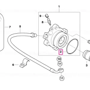 O-ring 38X2 - BMW Motorrad Plată sigură