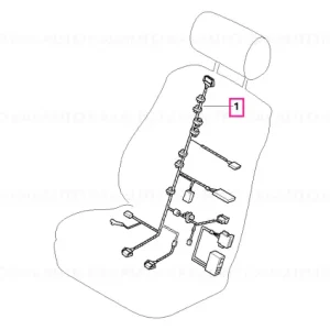 Preț promoțional Wiring set seat, driver's side - BMW