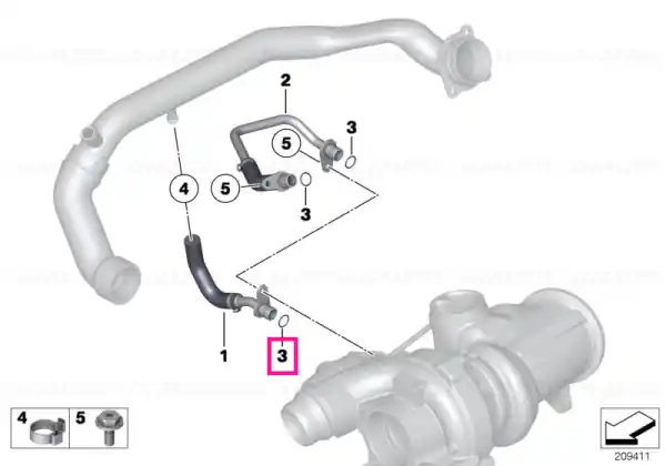 Preț redus O-ring 12X1,5 - BMW