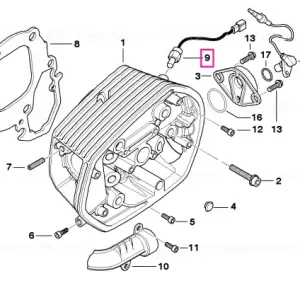 Ofertă exclusivă Senzor temperatură cap cilindru - BMW Motorrad