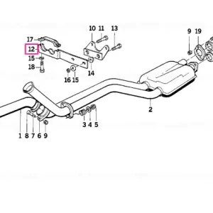 Livrare gratuită Exhaust support - BMW