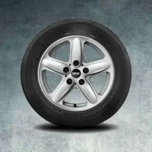 Janta aliaj usor - 5 Star Single Spoke R122 - Argintiu (Silver) - 6,5Jx16 ET:46 - Mini Countryman R60, Paceman R61 Vezi acum