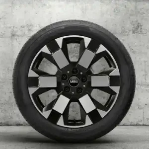 Cumpără online Janta aliaj usor - Untamed Spoke 897 - Bicolor Negru/Argintiu (Jet Black Uni / Bright Turned) - 7,5Jx18 ET:51 - Mini Countryman F60