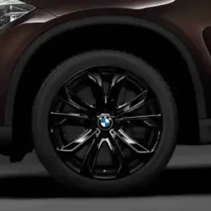 Cumpără online Roată completă de iarnă - Star Spoke 491 (glossy, bright turned) cu anvelopa Pirelli Scorpion Ice+Snow r-f - 275/40R20 106V XL - BMW X5/X6 F15/F16 - punte față