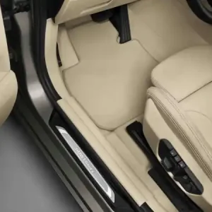 Covoras zona sofer, Velur, Bej Canberra - BMW Seria 2 F45 Active Tourer, F46 Gran Tourer Cel mai vândut