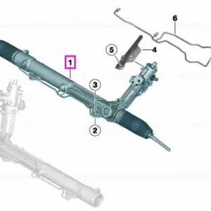 Plată securizată Caseta de directie hidraulica - BMW X5 E70, X6 E71