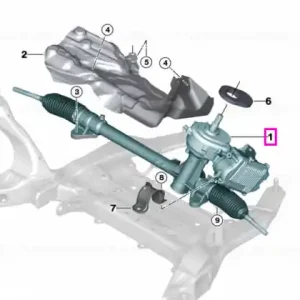 Livrare gratuită Caseta de directie electrica - BMW Seria 2 F45 F46 - fara 02VL (Variable sport steering)