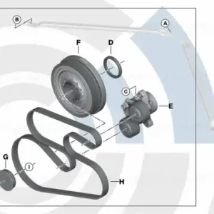 Set complet reparatie curea transmisie, Kit Value Parts - BMW Seria 1 F40, Seria 2 F44 F45 F46, X1 F48, X2 F39 - Mini Clubman F54, Countryman F60 Promoție