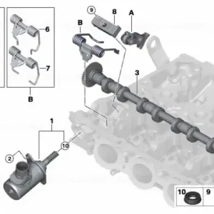 Levier intermediar (profil S) "2" - BMW Retur ușor