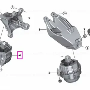 Discount Tampon motor, dreapta - BMW X5 G05