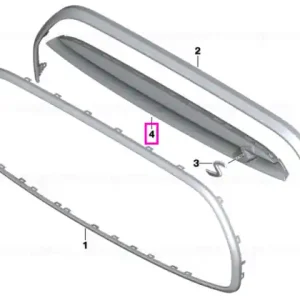 Vezi acum Ornament bara protectie fata (BEV) - Mini Cabrio F57, F56