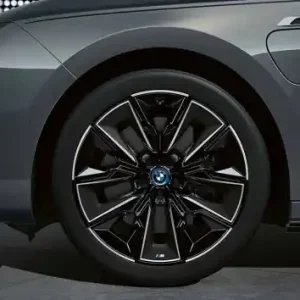 Janta aliaj usor - M Performance Aerodynamic Wheel 909M - Bicolor Negru (Jet Black Uni/Bright Turned) - 9JX21 ET:24 - BMW Seria 7 G70 Comandă acum