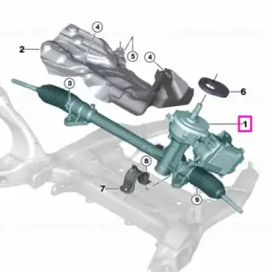 Caseta de directie electrica - BMW Seria 1 F40, Seria 2 F44 - fara 02VE (M sports steering) Reducere extra