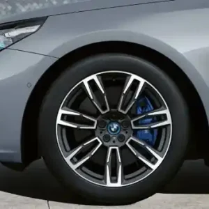 Doar azi Janta aliaj usor - M Performance Double Spoke 935M - Bicolor Gri/Argintiu (Midnight Grey / Bright Turned) - 10Jx19 H2 ET:46 - BMW Seria 5 G60 G68