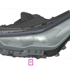 Far adaptiv, LED, dreapta - BMW Seria 5 G60 G61 Nu rata