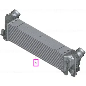 Plată sigură Intercooler - BMW Seria 5 G60 G61, Seria 7 G70