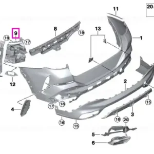 Suport interior bara spate, dreapta, M - BMW X6 G06 Reducere