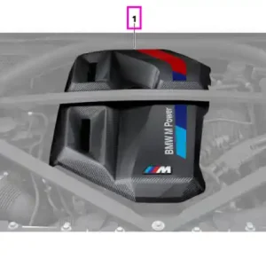 Preț mic Capac acustic motor, fibra de carbon, "M Performance" - BMW Seria 3 G80M3 G81M3, Seria 4 G82M4 G83M4