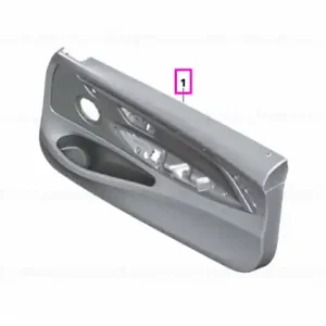 Bestseller Tapiserie piele naturala, usa fata, dreapta, Bej (Oyster) - BMW Seria 4 F32 F33