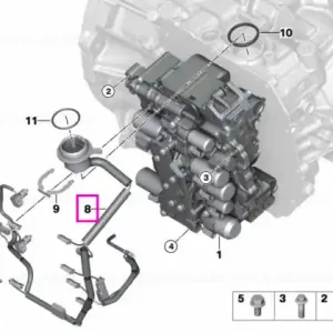 Livrare rapidă Cablaj electric transmisie automata - BMW Seria 1 F52, Seria 2 F45 F46, X1 F48 F49, X2 F39 - Mini Cabrio F57, Clubman F54, Countryman F60, F55, F56 - GA6F21AW